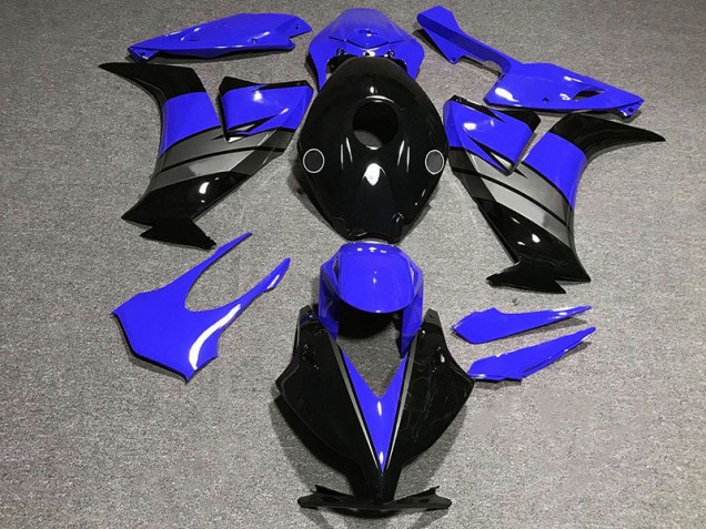 Shop Gloss Blue Black and Gray Honda CBR1000RR Motorcycle Fairings 12-16