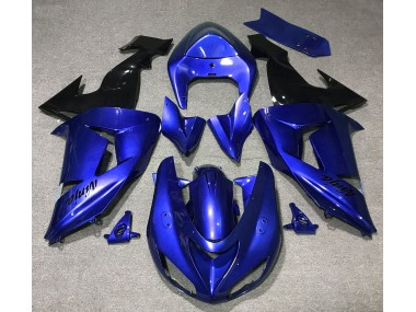 Shop Gloss Blue Kawasaki ZX10R Motorcycle Fairings 06-07