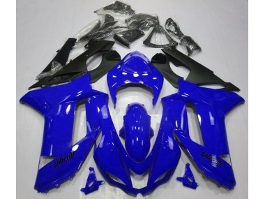 Shop Gloss Blue Kawasaki ZX6R Motorcycle Fairings 07-08