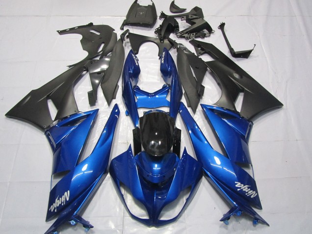 Shop Gloss Blue Kawasaki ZX6R Motorcycle Fairings 09-12