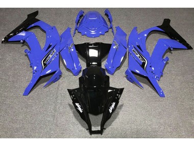 Shop Gloss Blue & Logos Kawasaki ZX10R Motorcycle Fairings 11-15