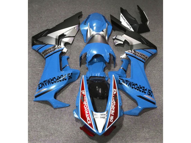 Shop Gloss Blue & Red Honda CBR1000RR Motorcycle Fairings 17-19