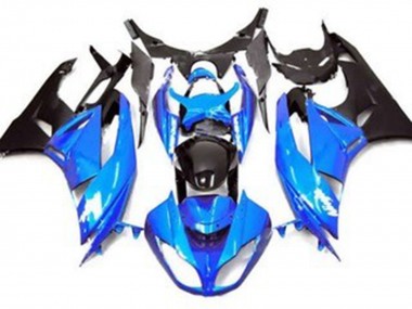 Shop Gloss Blue Style Kawasaki ZX6R Motorcycle Fairings 09-12