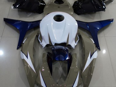 Shop Gloss Brown and Blue Honda CBR600RR Motorcycle Fairings 09-12