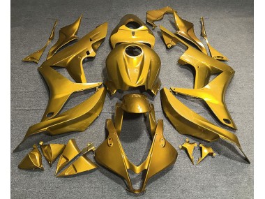 Shop Gloss Gold Plain Honda CBR600RR Motorcycle Fairings 07-08