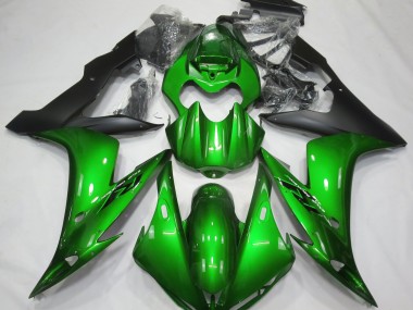 Shop Gloss Green & Black Yamaha R1 Motorcycle Fairings 04-06