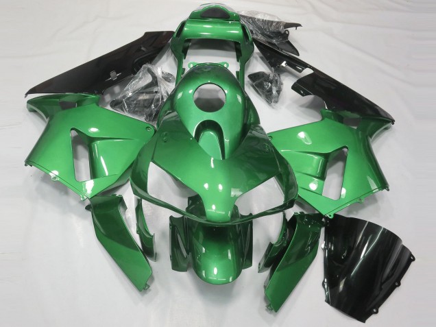 Shop Gloss Green Honda CBR600RR Motorcycle Fairings 03-04