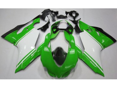 Shop Gloss Green White and Black Ducati 1199