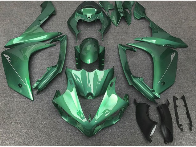 Shop Gloss Green Yamaha R1 Motorcycle Fairings 07-08