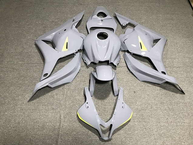 Shop Gloss Light Grey Honda CBR600RR Motorcycle Fairings 09-12