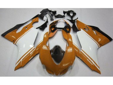 Shop Gloss Orange White and Black Ducati 1199