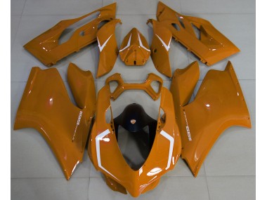 Shop Gloss Orange & White Ducati 1199