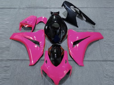 Shop Gloss Pink and Black Honda CBR1000RR Motorcycle Fairings 08-11