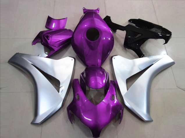 Shop Gloss Pink and Silver Honda CBR1000RR Motorcycle Fairings 08-11