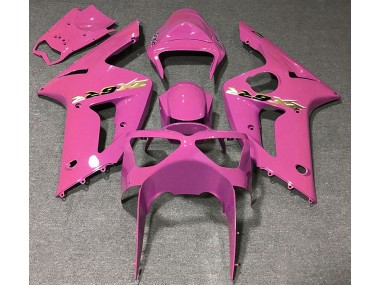 Shop Gloss Pink Kawasaki ZX6R Motorcycle Fairings 03-04