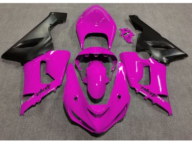 Shop Gloss Pink Kawasaki ZX6R Motorcycle Fairings 05-06