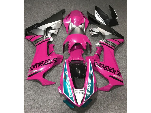 Shop Gloss Pink & Light Blue Honda CBR1000RR Motorcycle Fairings 17-19