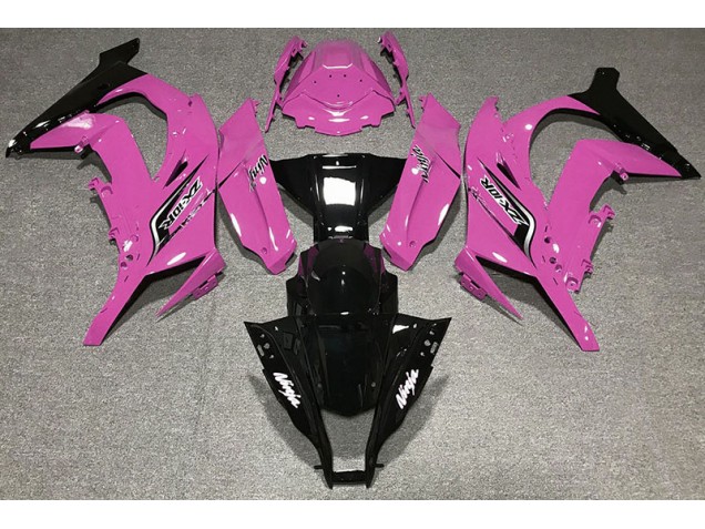 Shop Gloss Pink & Logos Kawasaki ZX10R Motorcycle Fairings 11-15