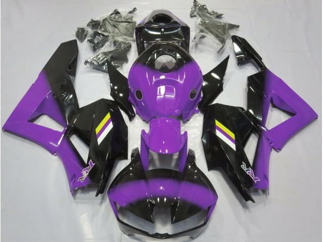 Shop Gloss Purple and Black Fade Honda CBR600RR Motorcycle Fairings 13-20