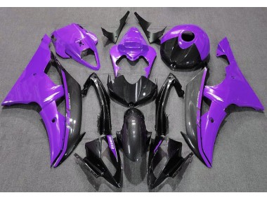 Shop Gloss Purple and Carbon Yamaha R6 Motorcycle Fairings 08-16