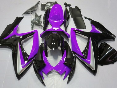 Shop Gloss Purple Debadged Suzuki GSXR750 Motorcycle Fairings 06-07