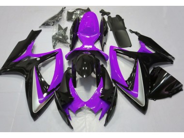 Shop Gloss Purple Debadged Suzuki GSXR750 Motorcycle Fairings 06-07