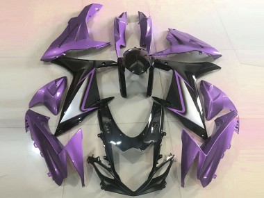 Shop Gloss Purple Edges Suzuki GSXR750 Motorcycle Fairings 11-20