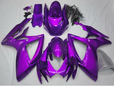 Shop Gloss Purple Plain Suzuki GSXR750 Motorcycle Fairings 06-07