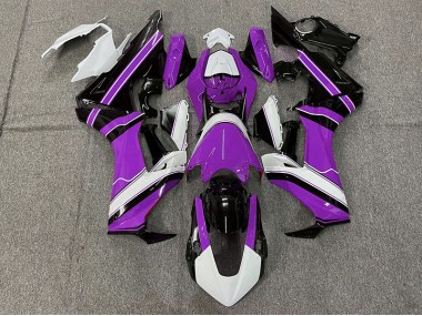 Shop Gloss Purple White and Black Honda CBR1000RR Motorcycle Fairings 17-19