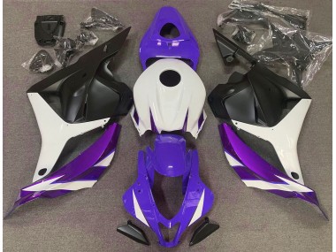 Shop Gloss Purple White and Violet Honda CBR600RR Motorcycle Fairings 09-12