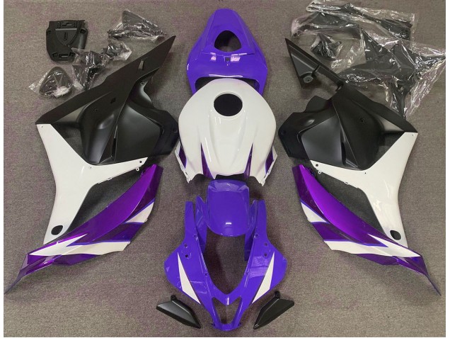 Shop Gloss Purple White and Violet Honda CBR600RR Motorcycle Fairings 09-12