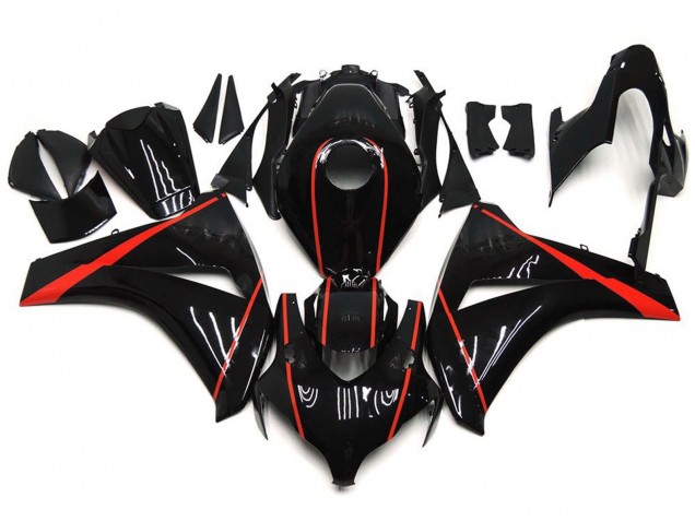 Shop Gloss Red and Black Honda CBR1000RR Motorcycle Fairings 08-11