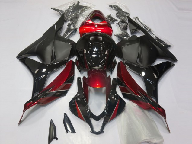 Shop Gloss Red and Black Honda CBR600RR Motorcycle Fairings 09-12