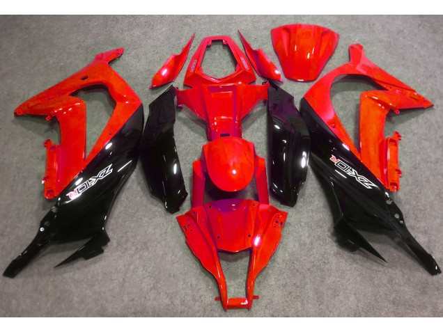 Shop Gloss Red and Black Kawasaki ZX10R Motorcycle Fairings 16-19