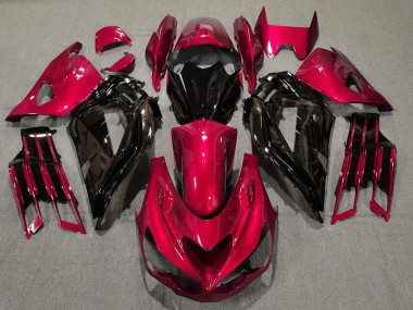 Shop Gloss Red and Black Kawasaki ZX14R Motorcycle Fairings 12-19