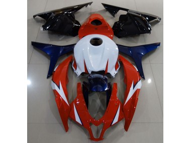 Shop Gloss Red and Blue Honda CBR600RR Motorcycle Fairings 09-12