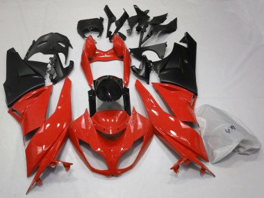 Shop Gloss Red & Black Kawasaki ZX6R Motorcycle Fairings 09-12