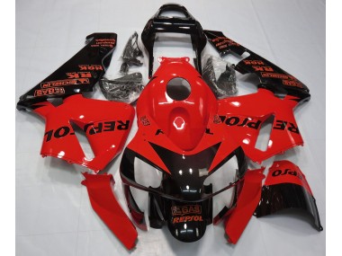 Shop Gloss Red Repsol Honda CBR600RR Motorcycle Fairings 03-04