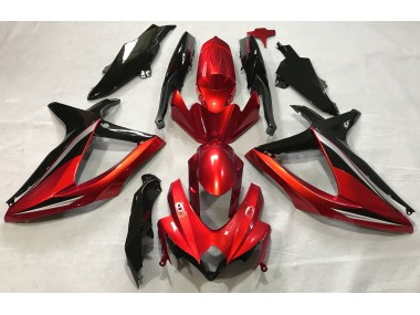 Shop Gloss Red Suzuki GSXR750 Motorcycle Fairings 08-10