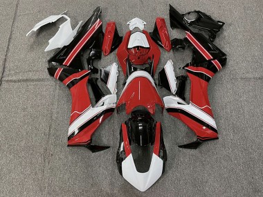 Shop Gloss Red White and Black Honda CBR1000RR Motorcycle Fairings 17-19