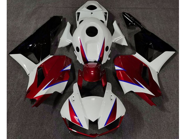 Shop Gloss Red White and Blue Honda CBR600RR Motorcycle Fairings 13-20