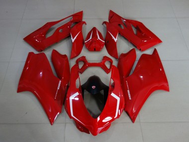 Shop Gloss Red & White Ducati 1199