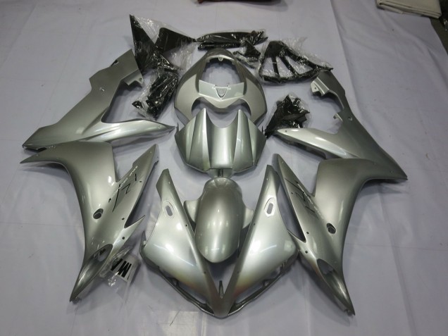 Shop Gloss Silver Yamaha R1 Motorcycle Fairings 04-06