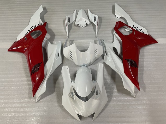 Shop Gloss White and Red J AIR Yamaha R6 Motorcycle Fairings 17-19