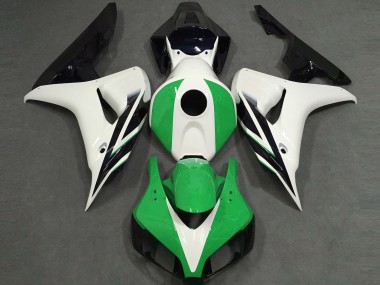 Shop Gloss White Green Black Honda CBR1000RR Motorcycle Fairings 06-07