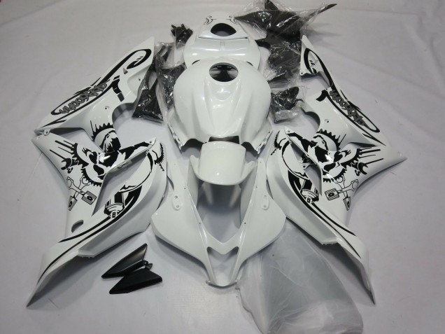 Shop Gloss White Special Design Honda CBR600RR Motorcycle Fairings 07-08