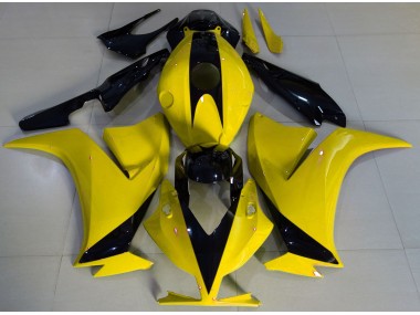 Shop Gloss Yellow and Black Honda CBR1000RR Motorcycle Fairings 12-16