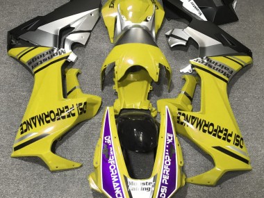 Shop Gloss Yellow & Purple Honda CBR1000RR Motorcycle Fairings 17-19