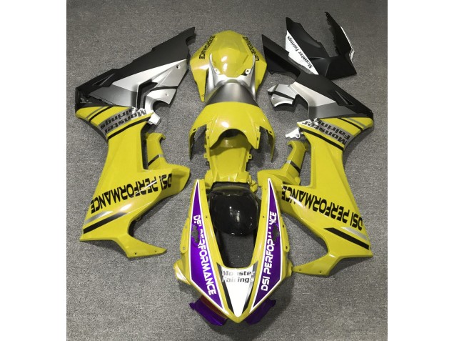 Shop Gloss Yellow & Purple Honda CBR1000RR Motorcycle Fairings 17-19