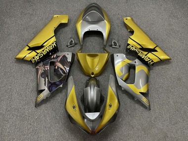 Shop Gold and Silver Kawasaki ZX6R Motorcycle Fairings 05-06